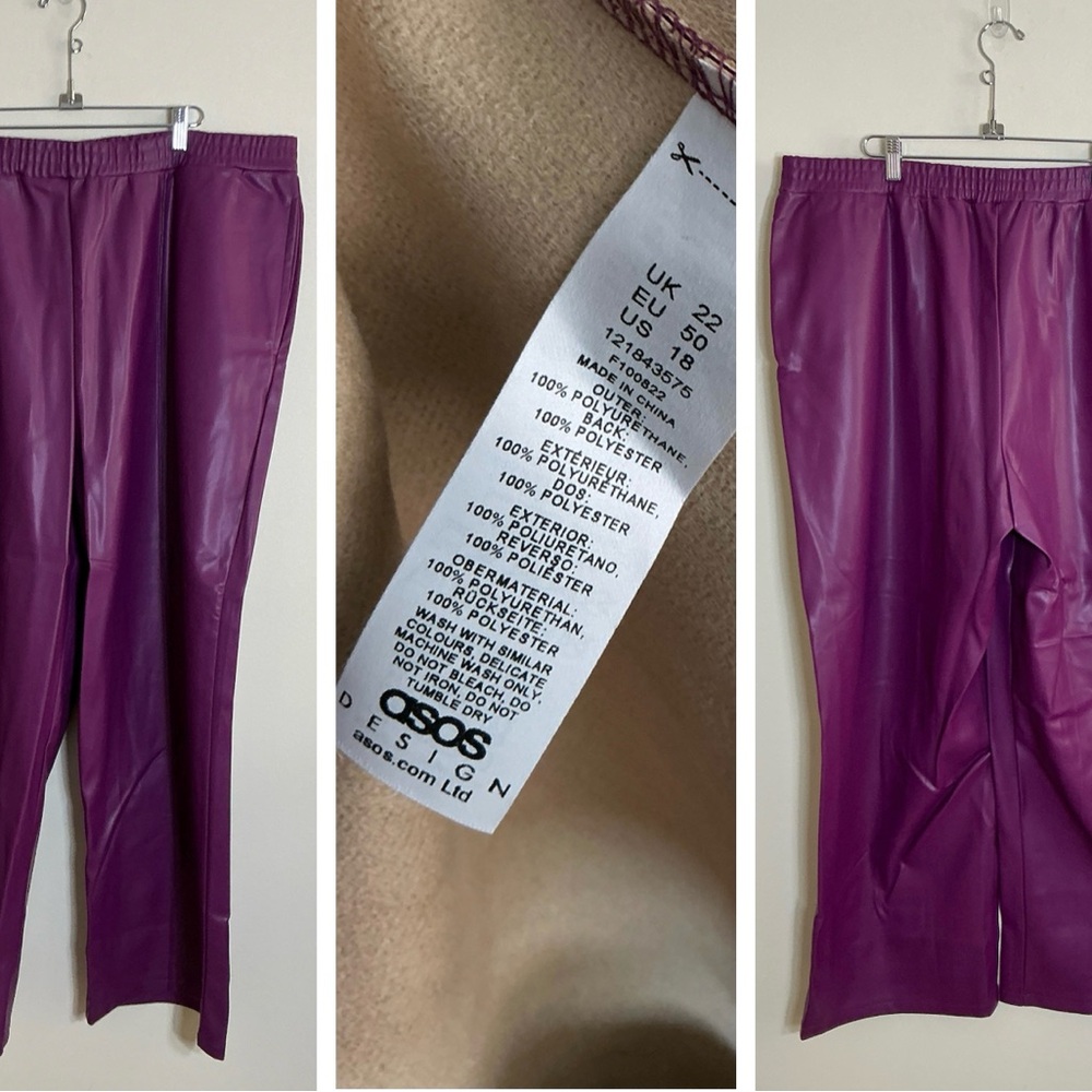 ASOS Casual Purple Pants